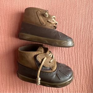 Sperry Duck Boots - size 4 worn